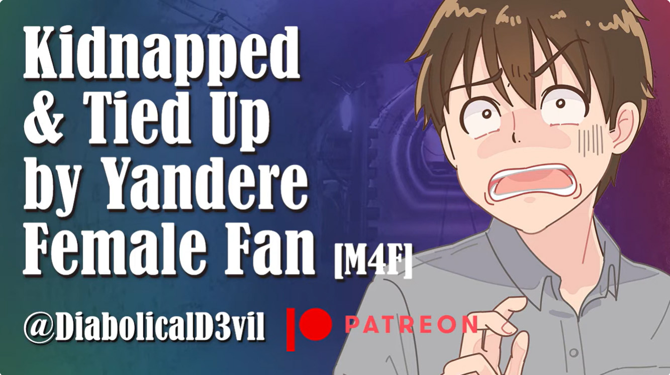 Kidnapped and Tied Up by Female Yandere Fan