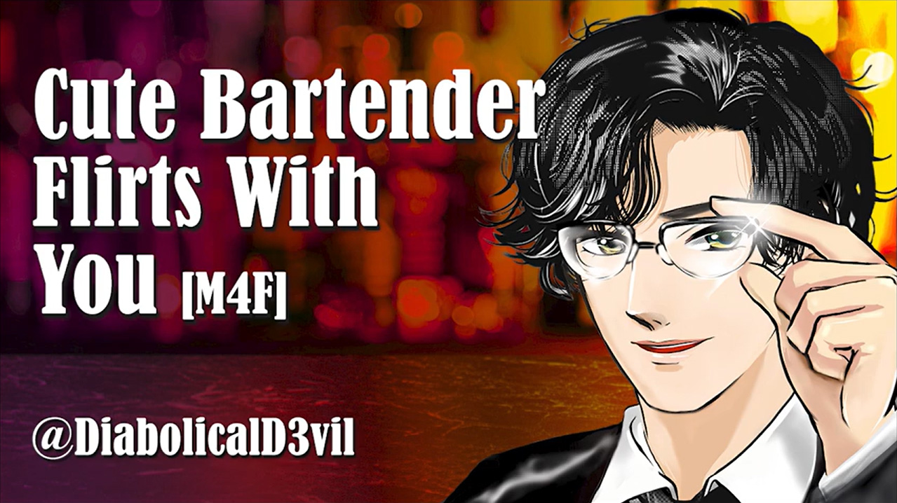 Flirty Bartender Cheers You Up [M4F]
