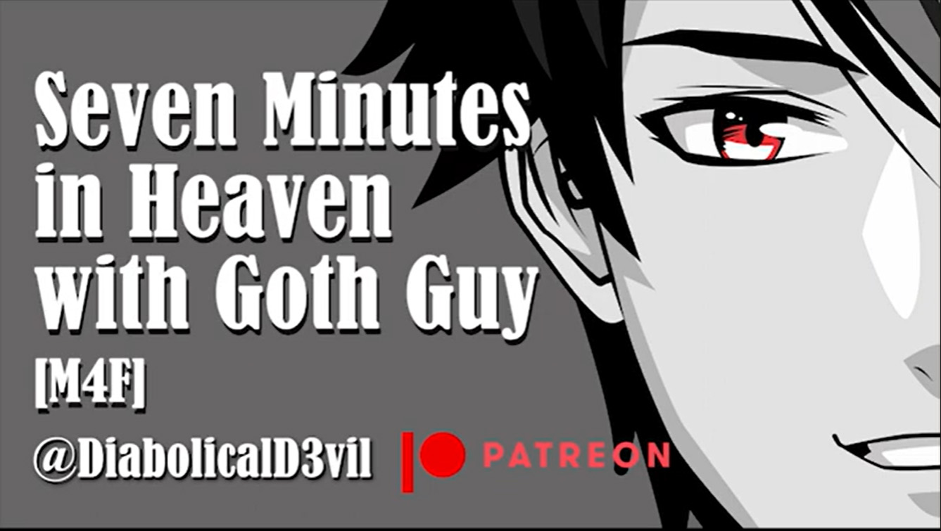 7 Minutes in Heaven with College-Aged Goth Guy [M4F]